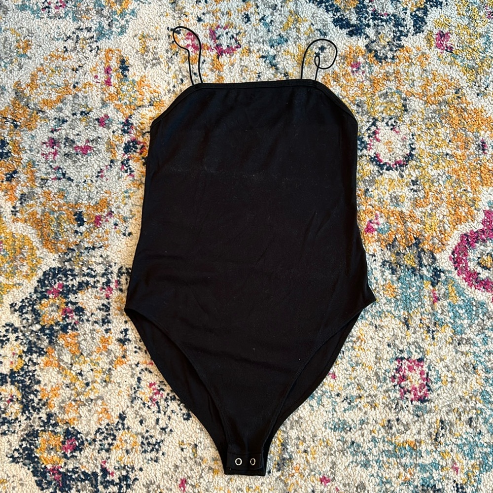 Wild Fable Black Bodysuit